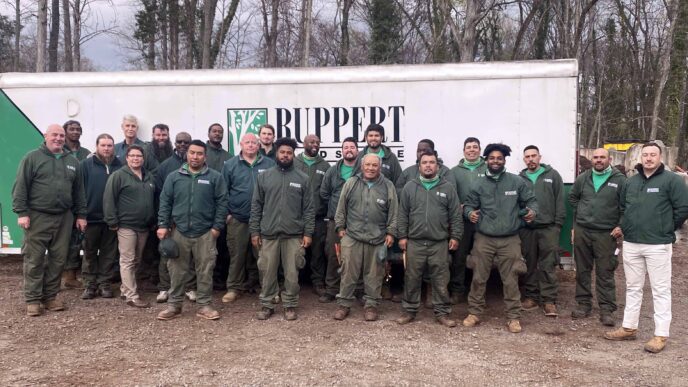 Ruppert Landscape's Charlotte, North Carolina team
