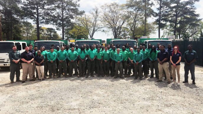 Ruppert Landscape's Mableton, Georgia team