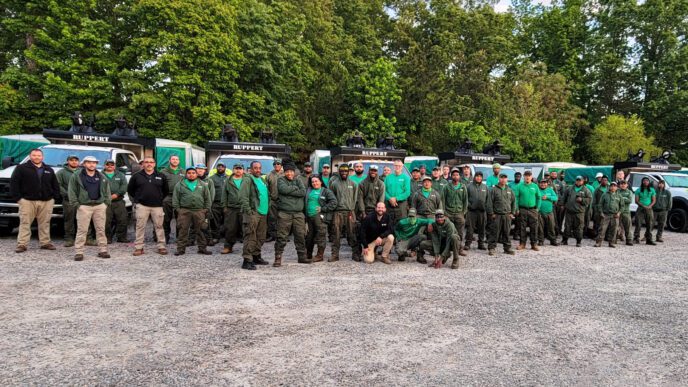 Ruppert Landscape's Raleigh, North Carolina team