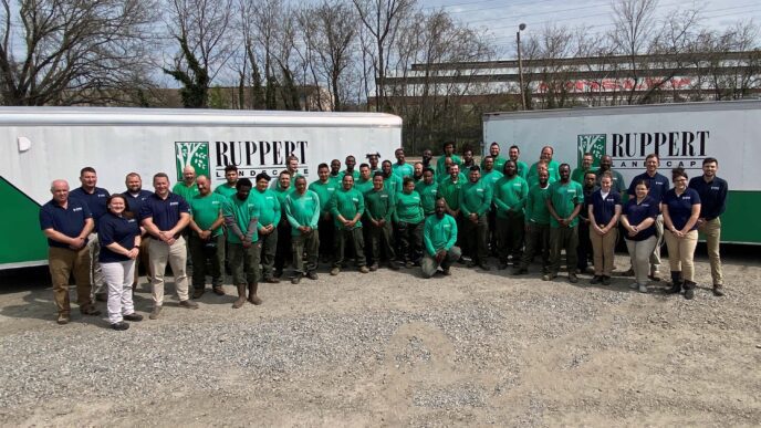 Ruppert Landscape's Richmond East, Virginia team