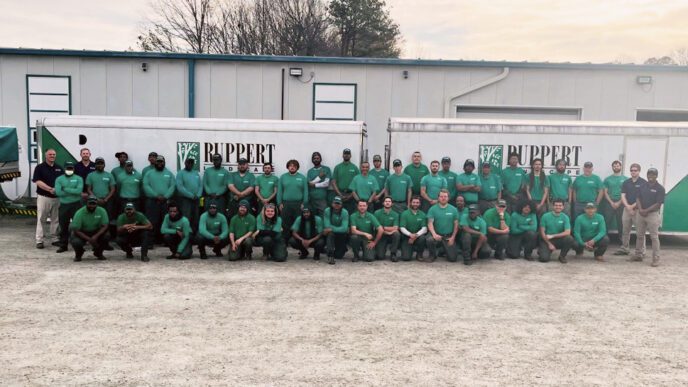 Ruppert Landscape's Richmond South, Virginia team