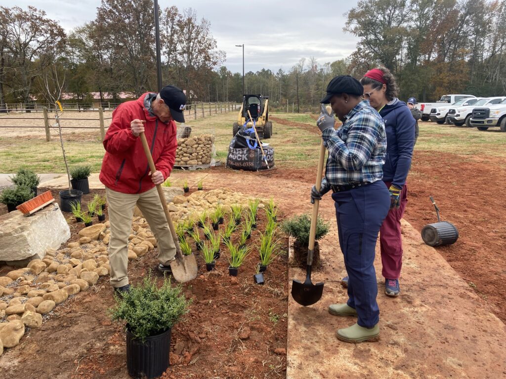 Ruppert Teams Up with GGIA to Renovate Landscape at Newton County Ag